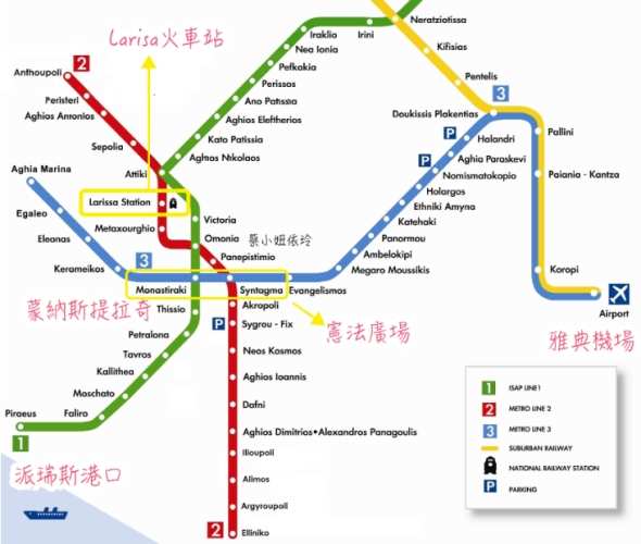 雅典交通 雅典交通