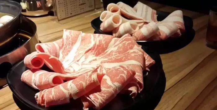 火鍋肉類示意圖