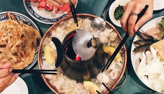 火鍋用餐時間示意圖